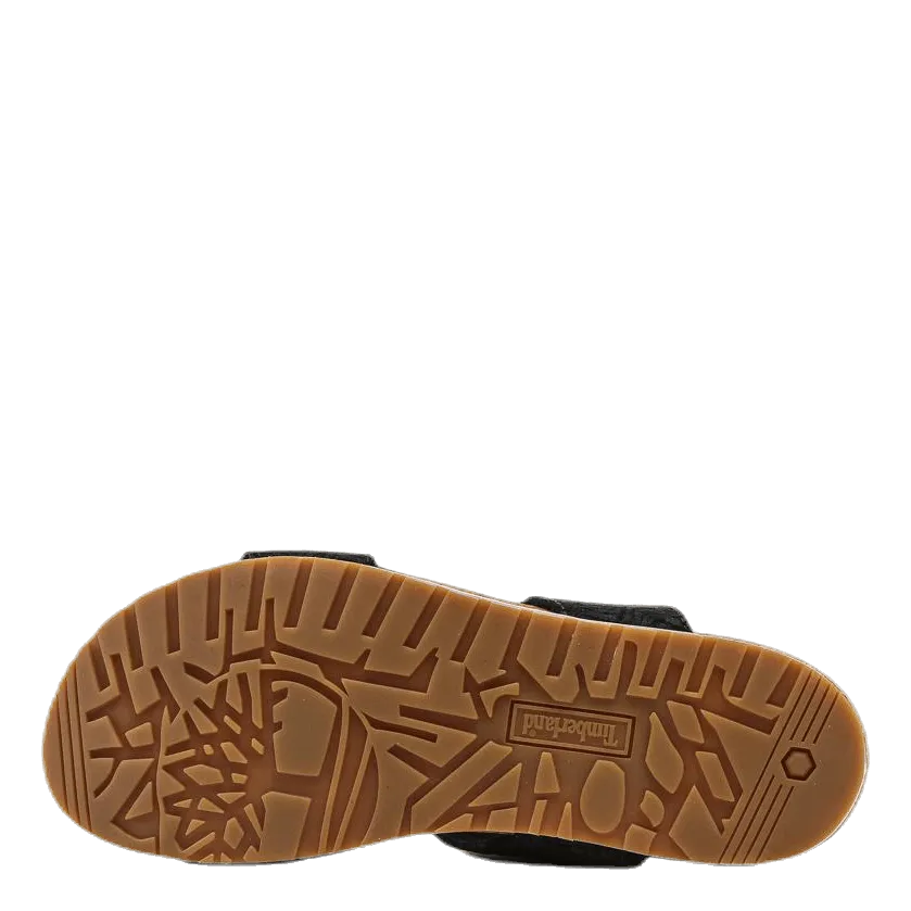 Malibu Waves 2 Band Sandal Black