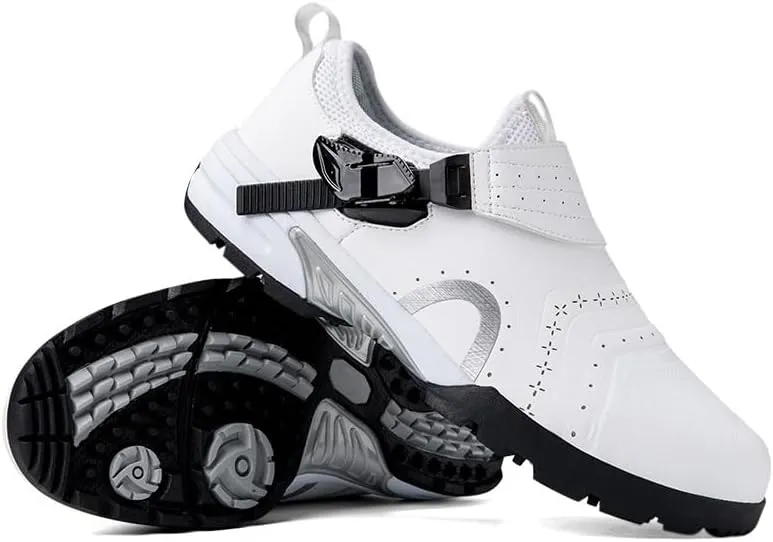 Men Outdoor Golf Shoes Waterproof Spikeless Golf Walking Sport Sneakers Anti Slip Golf Trainers
