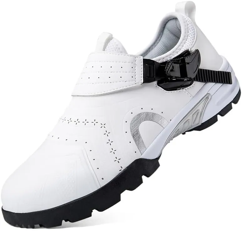 Men Outdoor Golf Shoes Waterproof Spikeless Golf Walking Sport Sneakers Anti Slip Golf Trainers