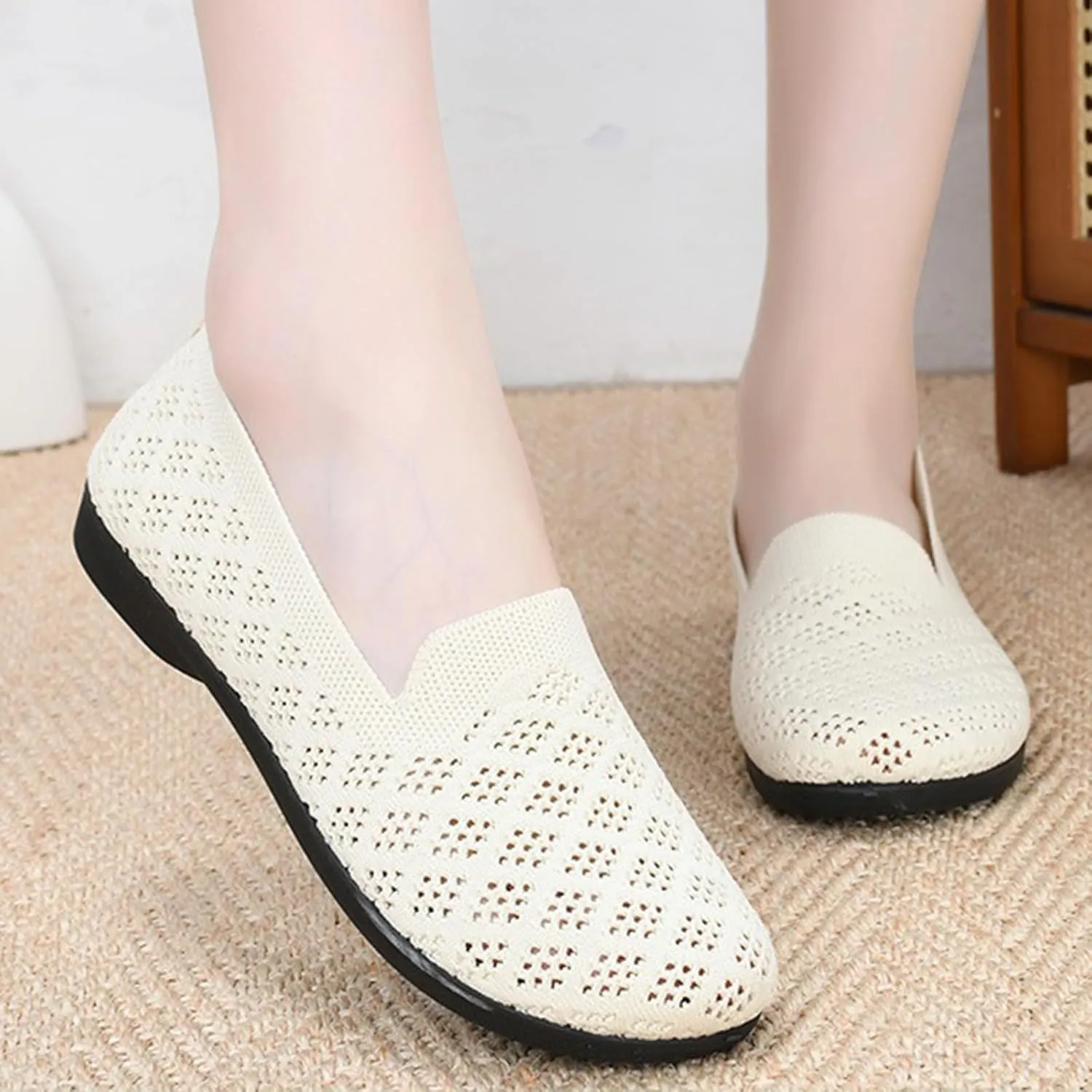Men Slip On Sneaker Comfortable Lightweight Breathable Casual Sneaker Wide Width Orthopedic Shoes with Arch Support 2025