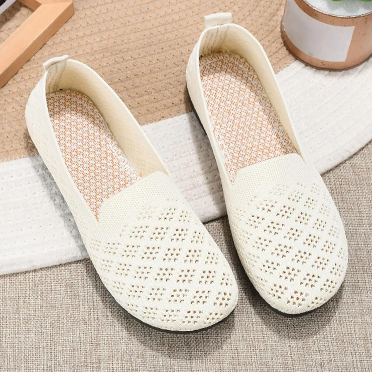 Men Slip On Sneaker Comfortable Lightweight Breathable Casual Sneaker Wide Width Orthopedic Shoes with Arch Support 2025