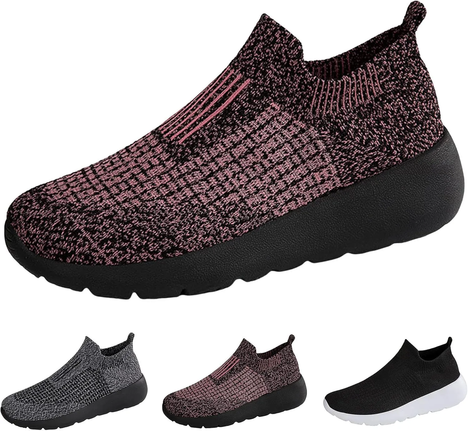 Men Sports Shoes Fashion Summer New Pattern Mesh Breathable and Comfortable Thick Sole Couple Sneaker Rack for Men