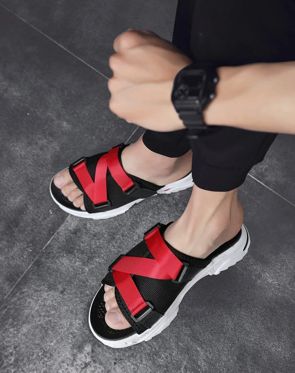 Men's Big Sole Casual Mesh Sandals