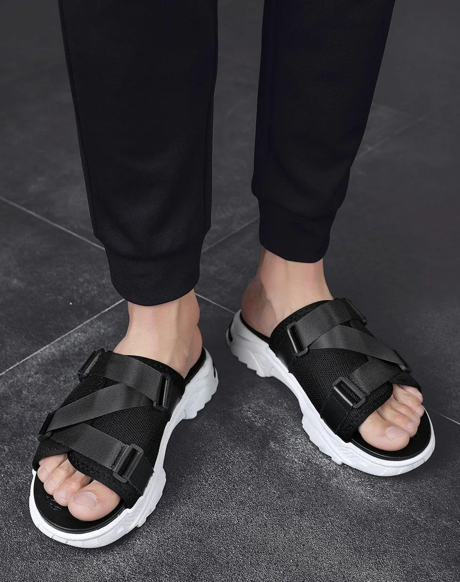 Men's Big Sole Casual Mesh Sandals
