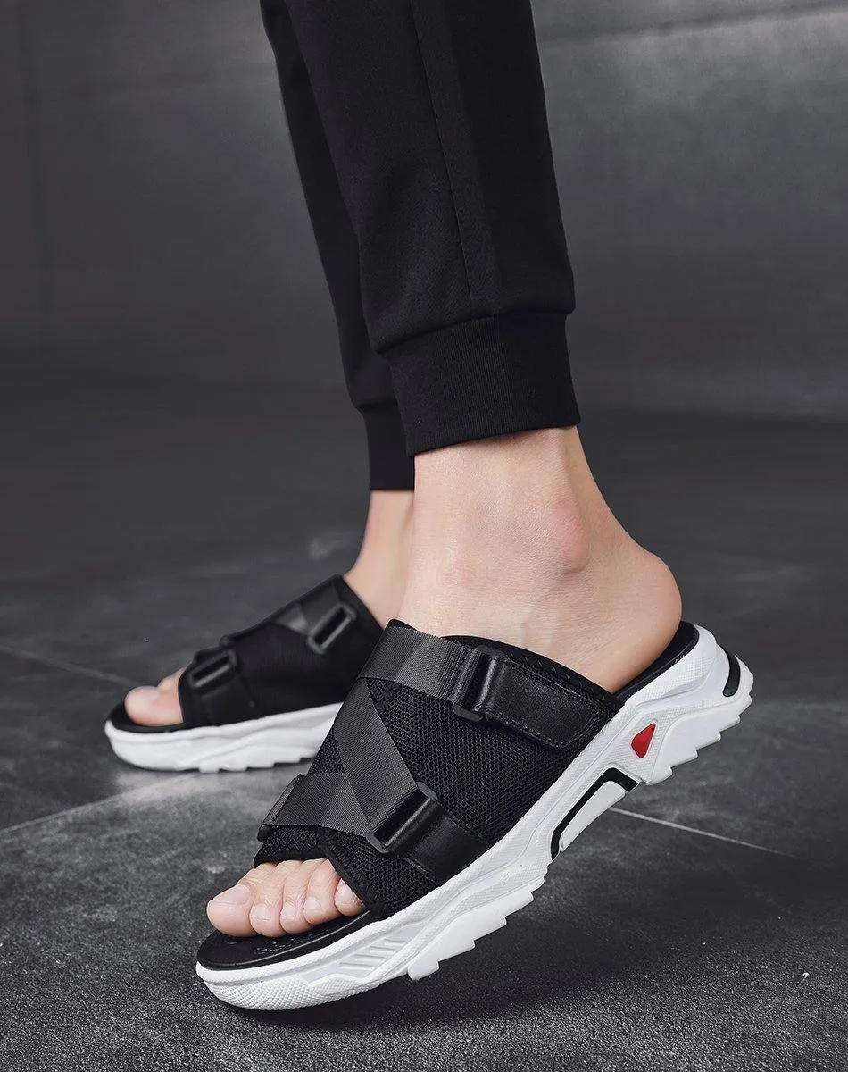 Men's Big Sole Casual Mesh Sandals