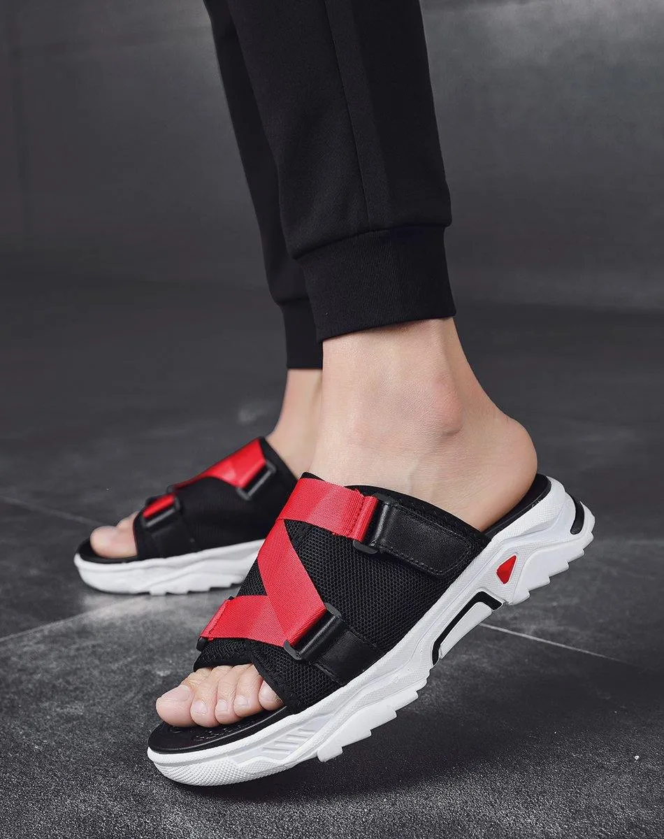 Men's Big Sole Casual Mesh Sandals