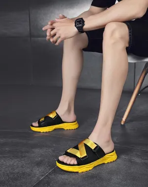 Men's Big Sole Casual Mesh Sandals