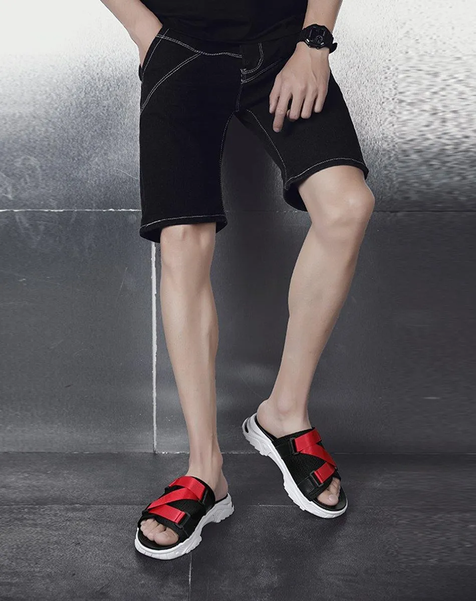 Men's Big Sole Casual Mesh Sandals