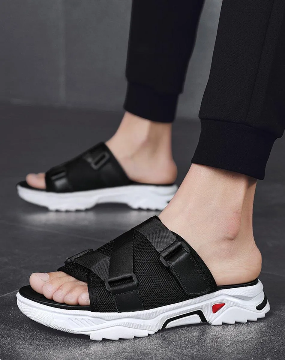 Men's Big Sole Casual Mesh Sandals