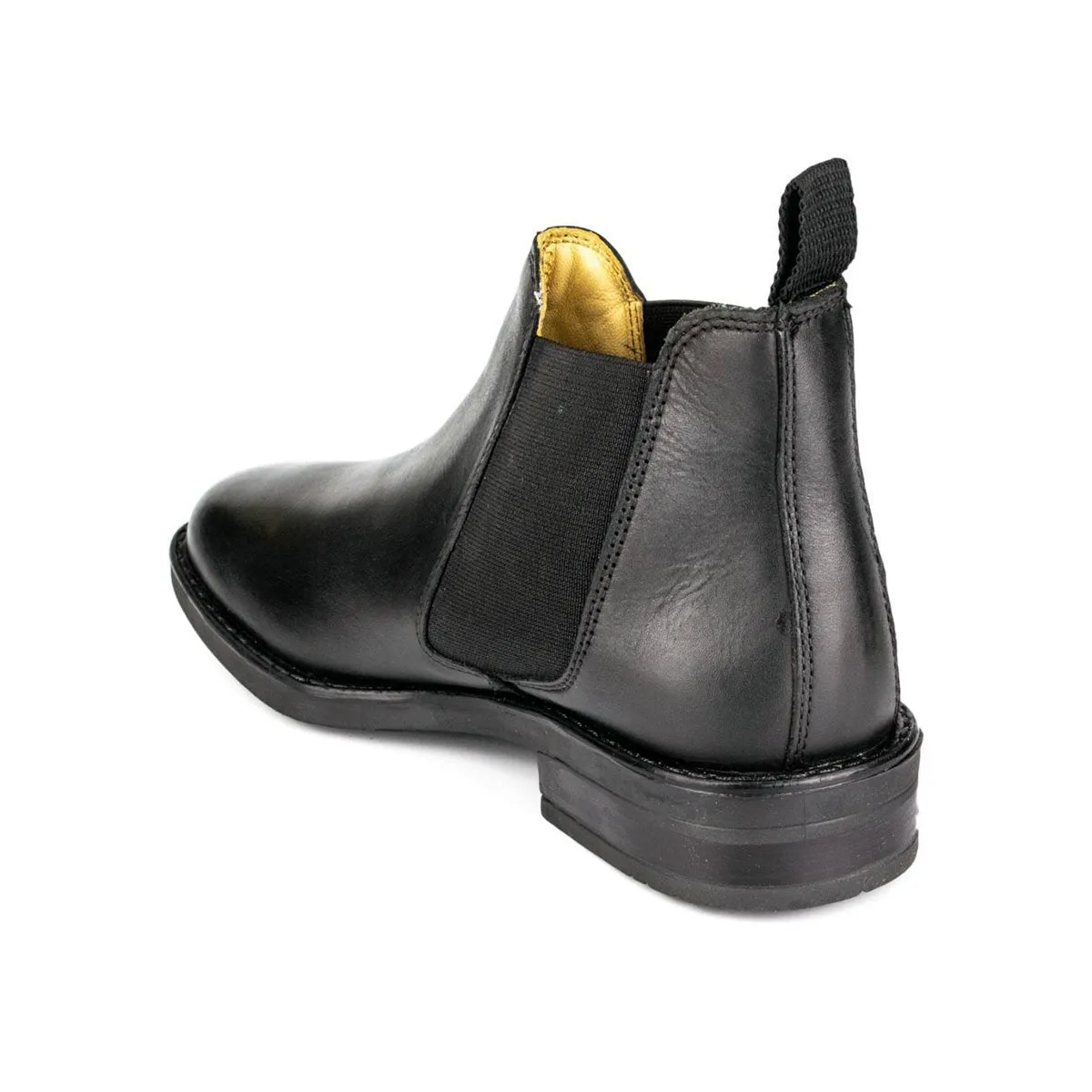 Mens Black Slip On Boot