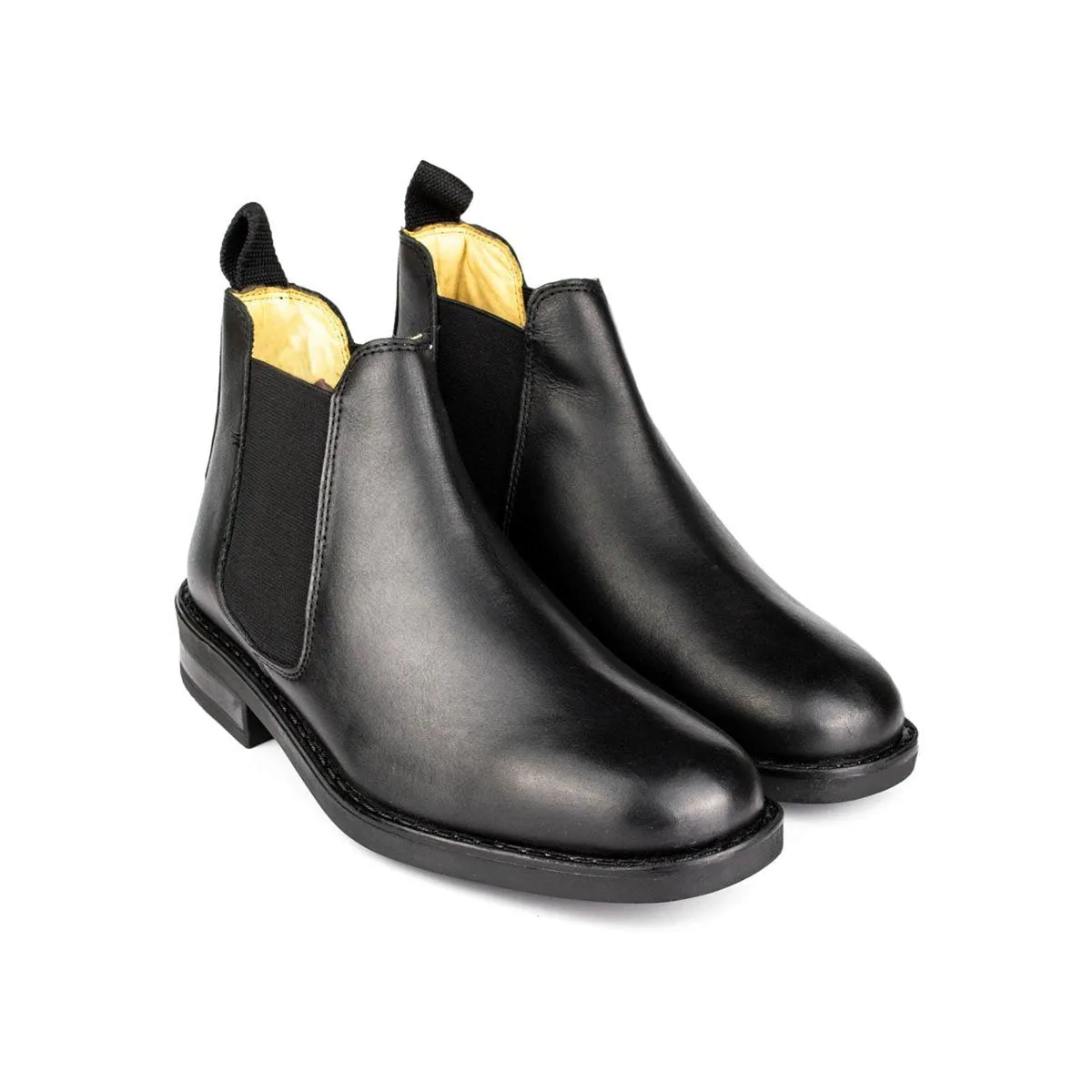 Mens Black Slip On Boot