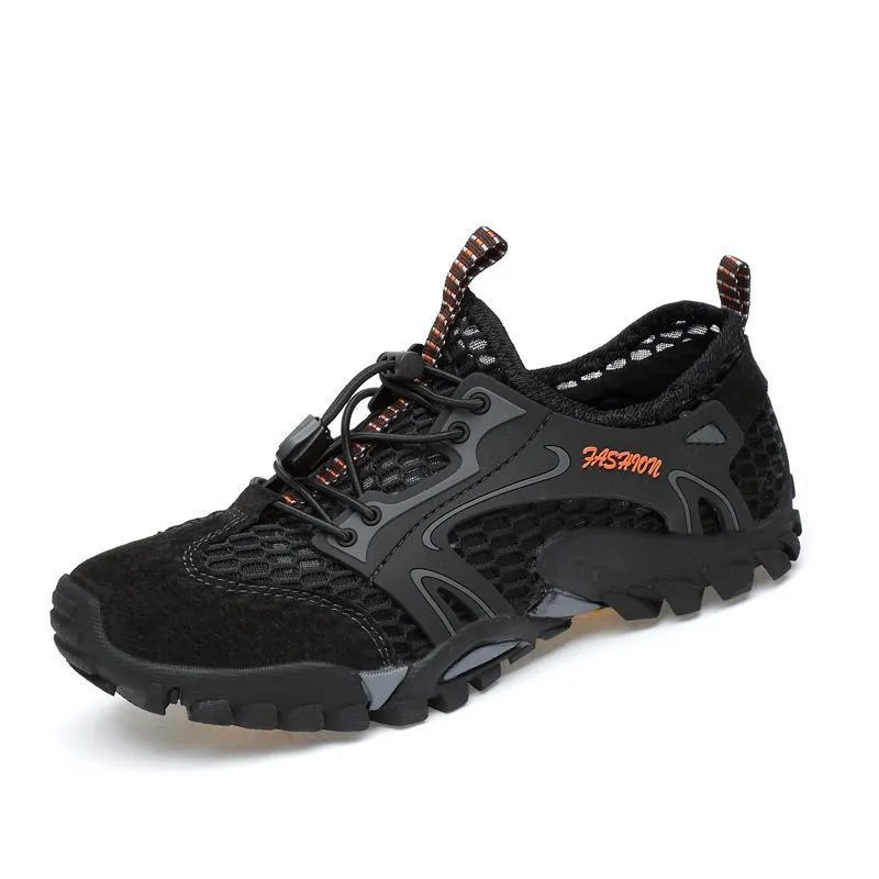 Men's Breathable Mesh Casual Light Outdoor Hiking Shoes