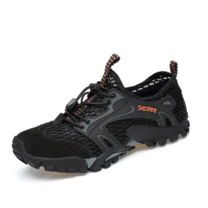 Men's Breathable Mesh Casual Light Outdoor Hiking Shoes