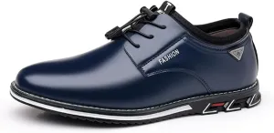 Mens Casual Shoes Flat Lace-up Wedding Dress Shoes Business Office Comfort Loafers Fashion Walking Driving Sneakers