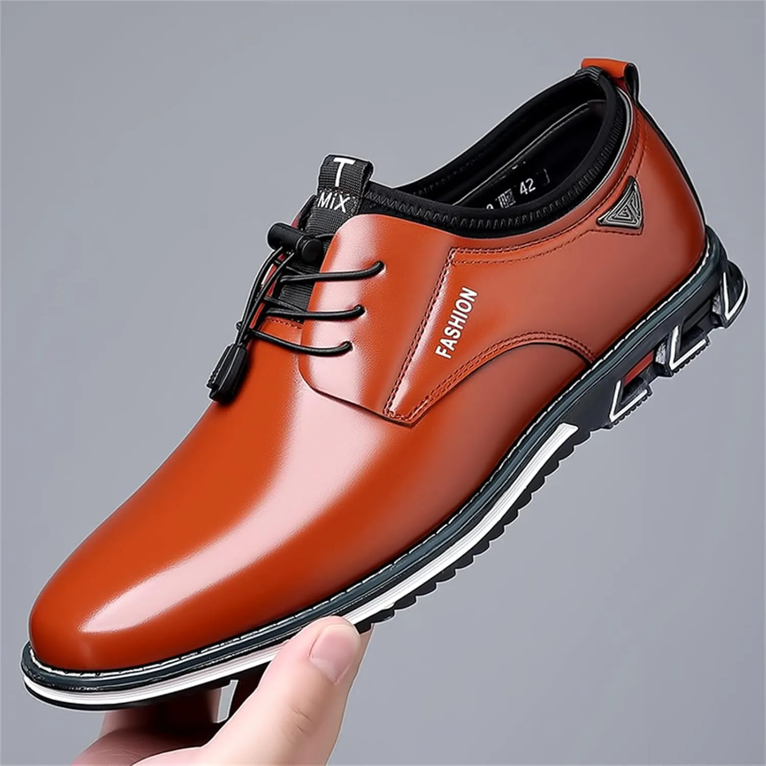 Mens Casual Shoes Flat Lace-up Wedding Dress Shoes Business Office Comfort Loafers Fashion Walking Driving Sneakers