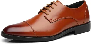 Men's Classic Modern Formal Oxford Brogue Wingtip Lace Up Patent Leather Dress Shoes Wedding Shoe