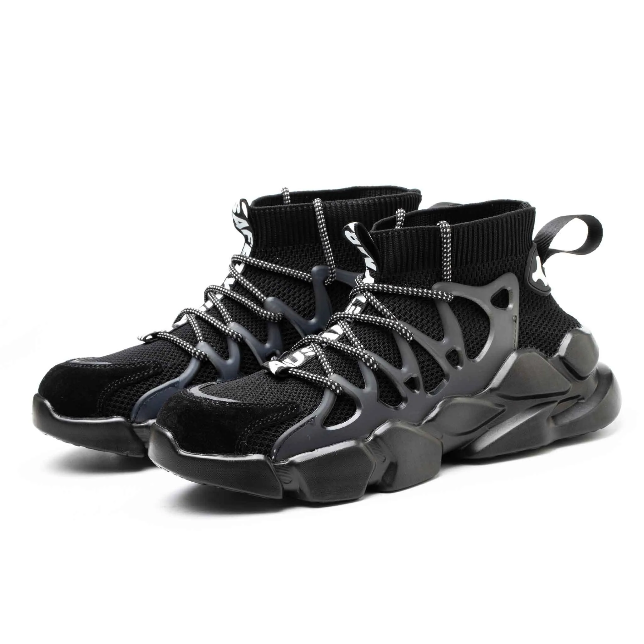 Men's Comp Toe Sneakers - Shock Absorbing | B186