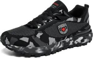 Men's Cross Country Running Shoes for Outdoor Climbing Hiking Casual Training Camouflage Shoes