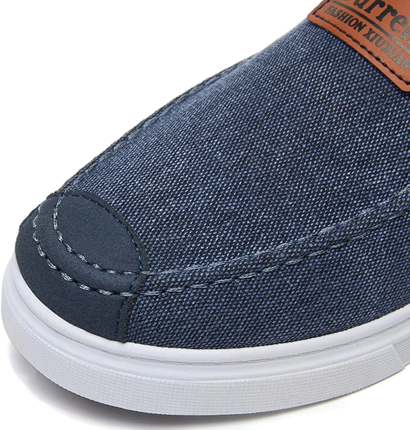 Men's Fashion Sneakers Fashion Men Casual Shoes Flat Bottom Round Toe Canvas Shallow Mouth Wear Solid Color Comfortable