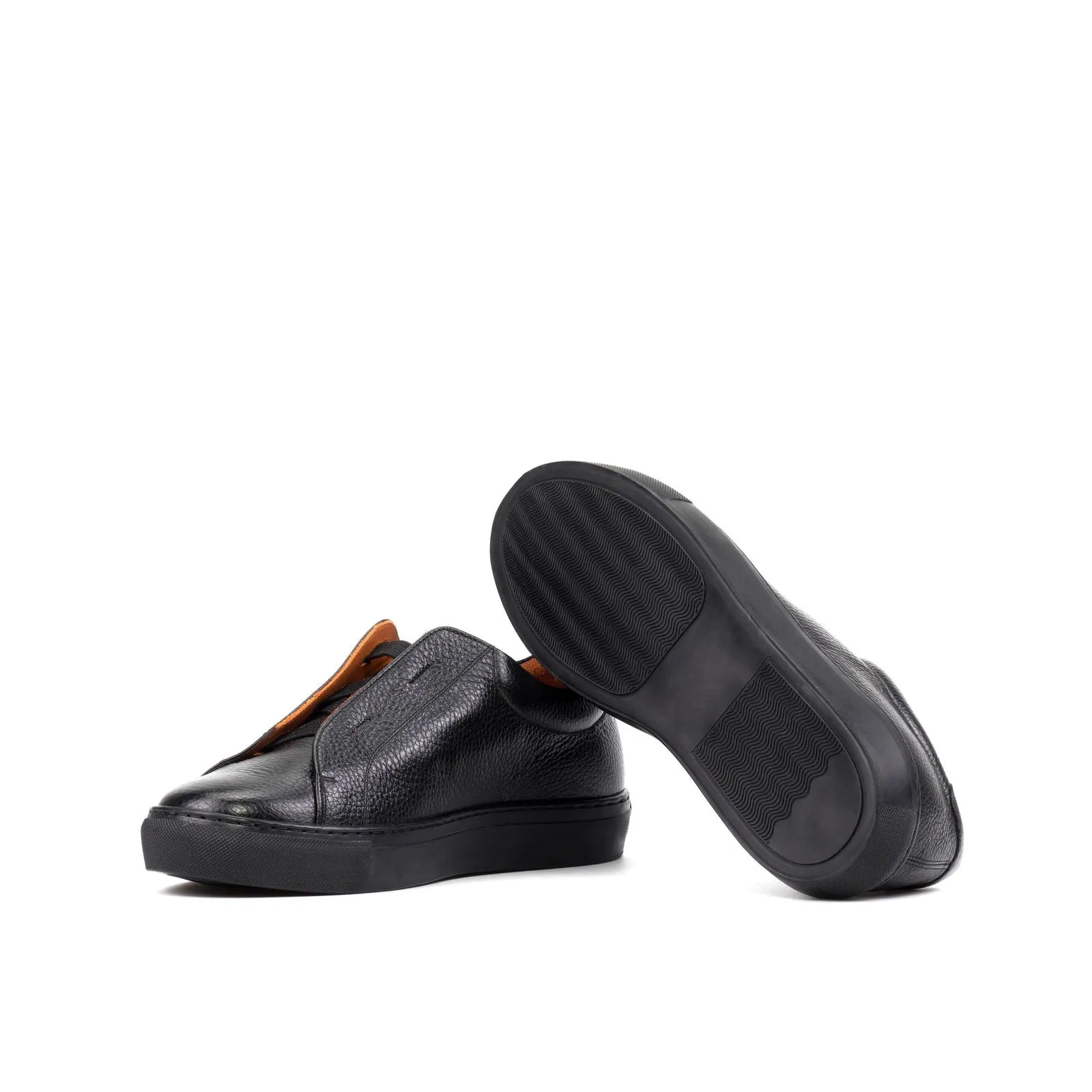 Men's Laceless Trainers Wide Plus Size 5978