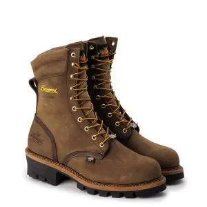 Men's Logger Series - 9" Brown Studhorse Waterproof Boot