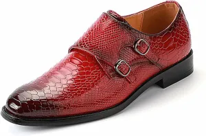 Men's Oxfords Alligator Patent Leather Wedding Prom Formal Dress Casual Shoes for Men