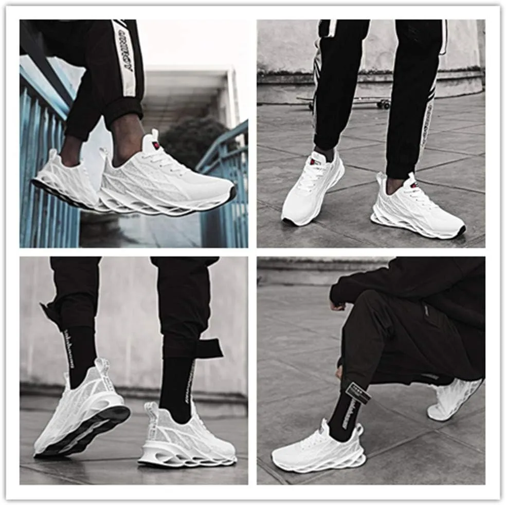 Men's Running Shoes Breathable Lightweight Sports Shoes Outdoor Tennis Training Jogging Fitness Casual Fashion Sneaker US7-12(EU39-46)