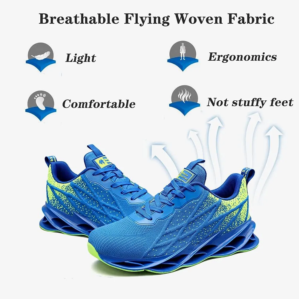 Men's Running Shoes Breathable Lightweight Sports Shoes Outdoor Tennis Training Jogging Fitness Casual Fashion Sneaker US7-12(EU39-46)