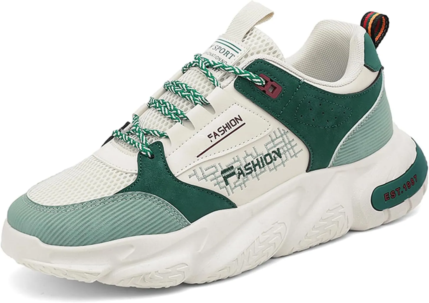 Mens Running Tennis Walking Shoes Cushioning Mens Sneakers Workout Casual Sports Shoes for Men