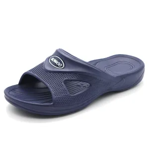 Men's Slide Sandals Non-slip Shower Shoes Indoor