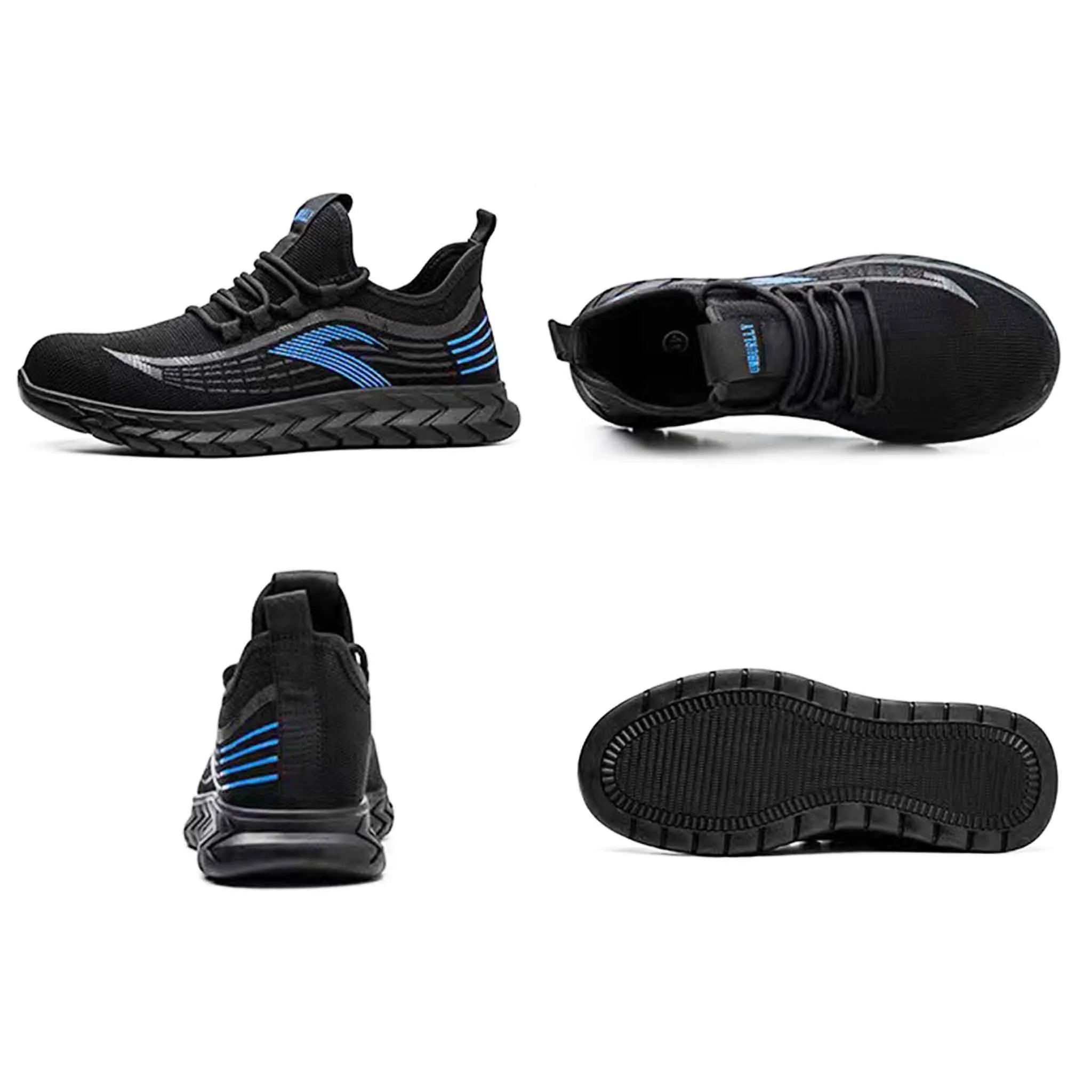 Men's Steel Toe Sneakers - Rubber Sole | B231