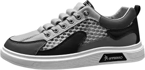 Men's Summer Breathable Mesh Casual Shoes Fashion Hollow Soft Soled Sneakers Mens Driving Shoes Casual Men Shoes Men Shoes