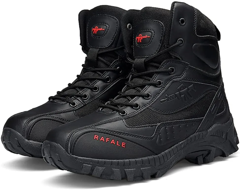 Men's Tactical Boots Outdoor Lightweight Durable Military Boots for Hiking Work Combat