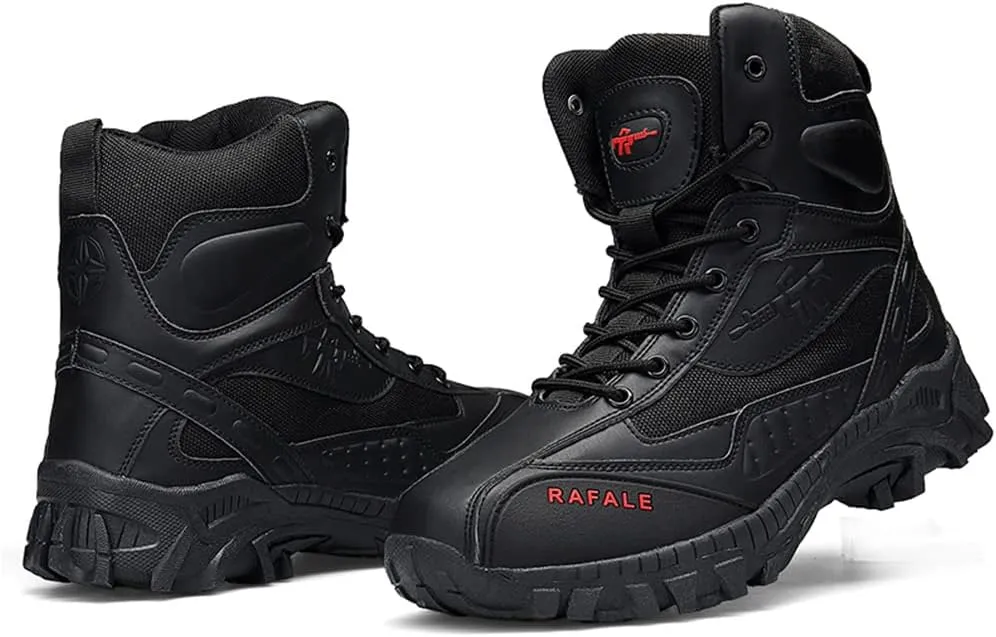 Men's Tactical Boots Outdoor Lightweight Durable Military Boots for Hiking Work Combat