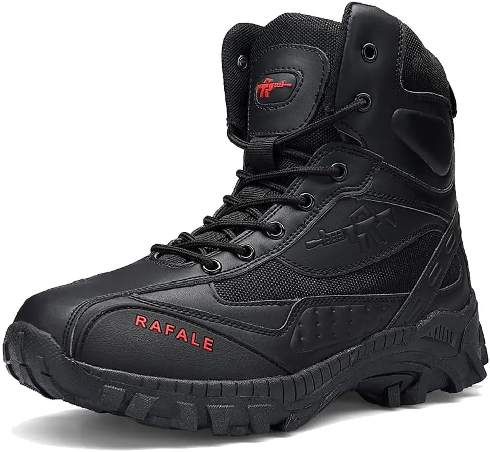Men's Tactical Boots Outdoor Lightweight Durable Military Boots for Hiking Work Combat