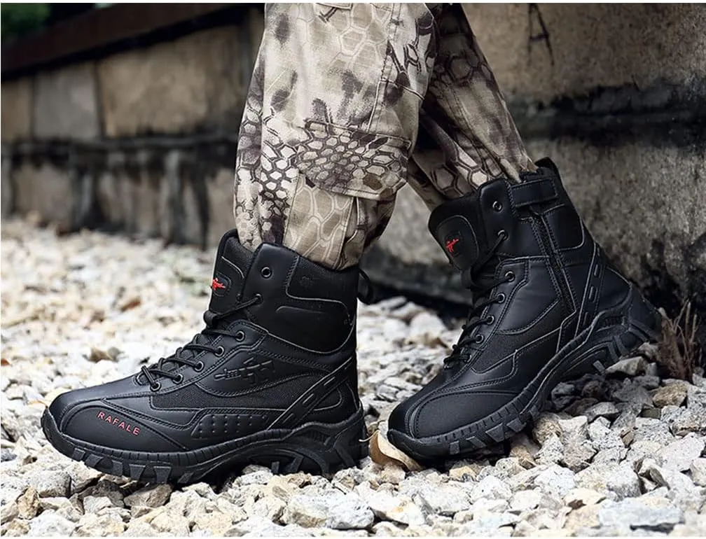 Men's Tactical Boots Outdoor Lightweight Durable Military Boots for Hiking Work Combat