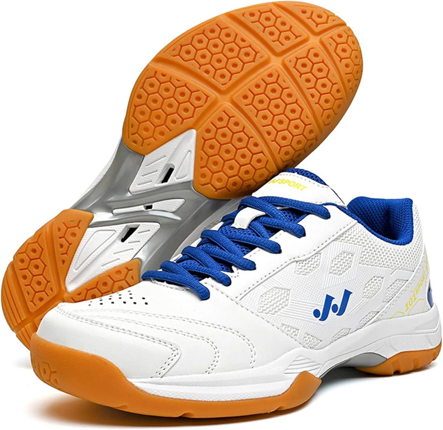 Men's Tennis Shoes for Women Pickleball Non-Slip Breathable Indoor Outdoor Support Court Training