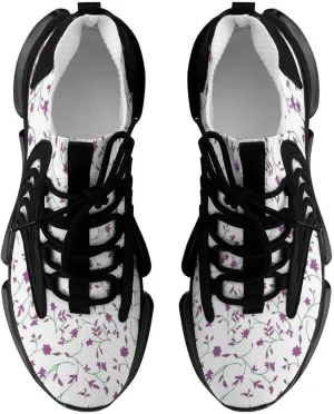 Men's Trail Running Sports Shoes, Fashion Breathable 3D Tattoo Printing Walking Excursion Sneakers, Non Slip Gym Work Trainers Footwear Athletic Trekking
