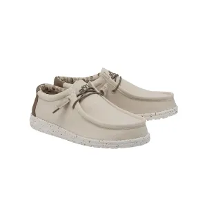 Men's Wally Stretch Ivory HEYDUDE