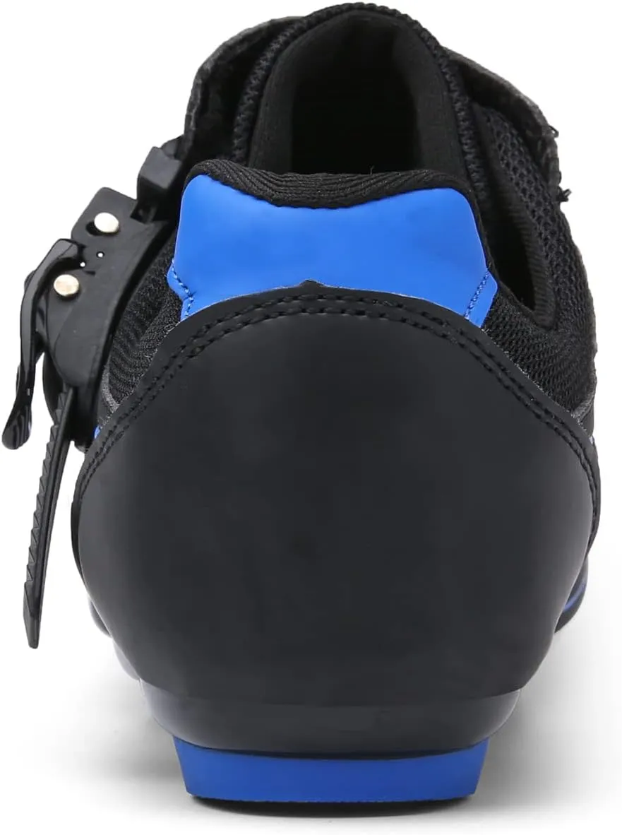 Mens Womens Cycling Shoes Compatible with Peloton Indoor Bicycle Pedals Clip in Road Bike Shoes Pre-Installed with Look Delta Cleats