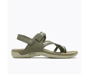 Merrell Women's Terran 3 Cush Post Convert Sandals- Olive