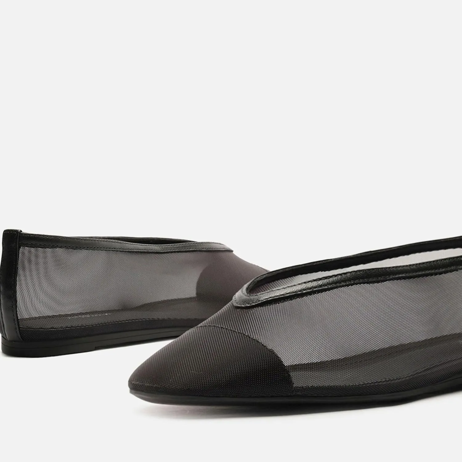 Mesh Ballet Flats for Women - Breathable and Comfortable Pull - on Style, Cute, Stylish, Elegant for Casual Wear