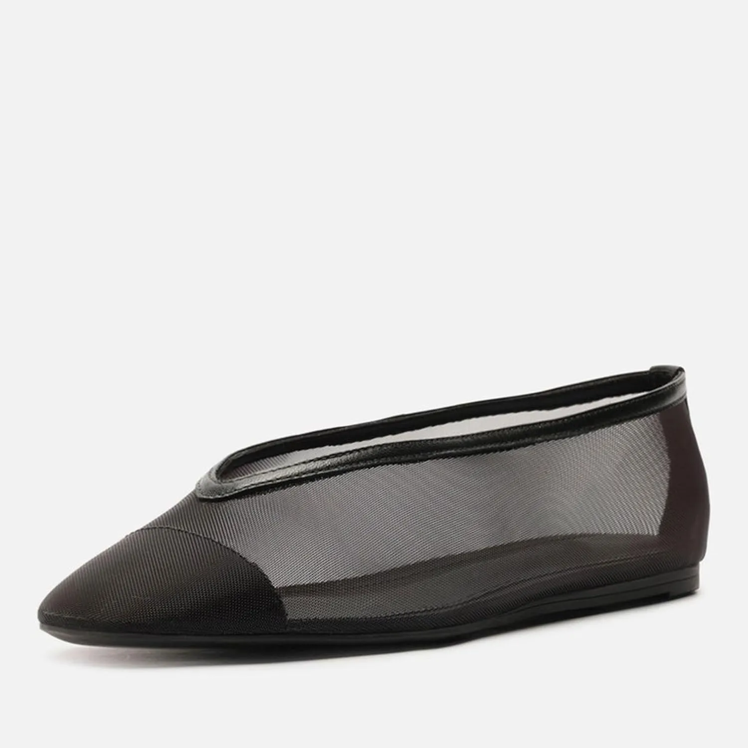 Mesh Ballet Flats for Women - Breathable and Comfortable Pull - on Style, Cute, Stylish, Elegant for Casual Wear