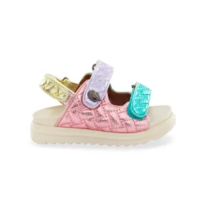 Mini Orson Sandal - Little Kid Pastel Rainbow