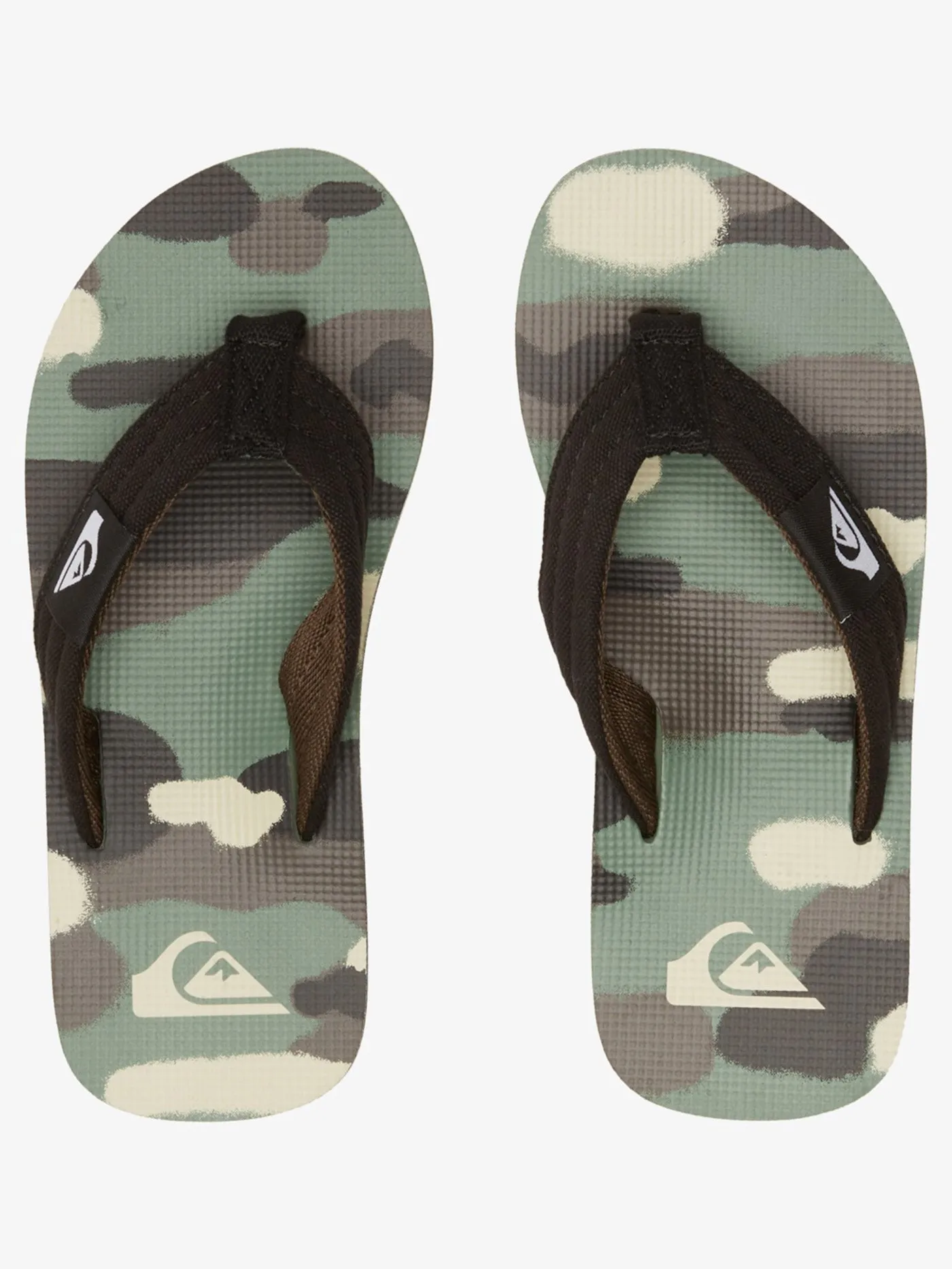 Molokai Layback II Black/Brown/Green Sandals (Kids)