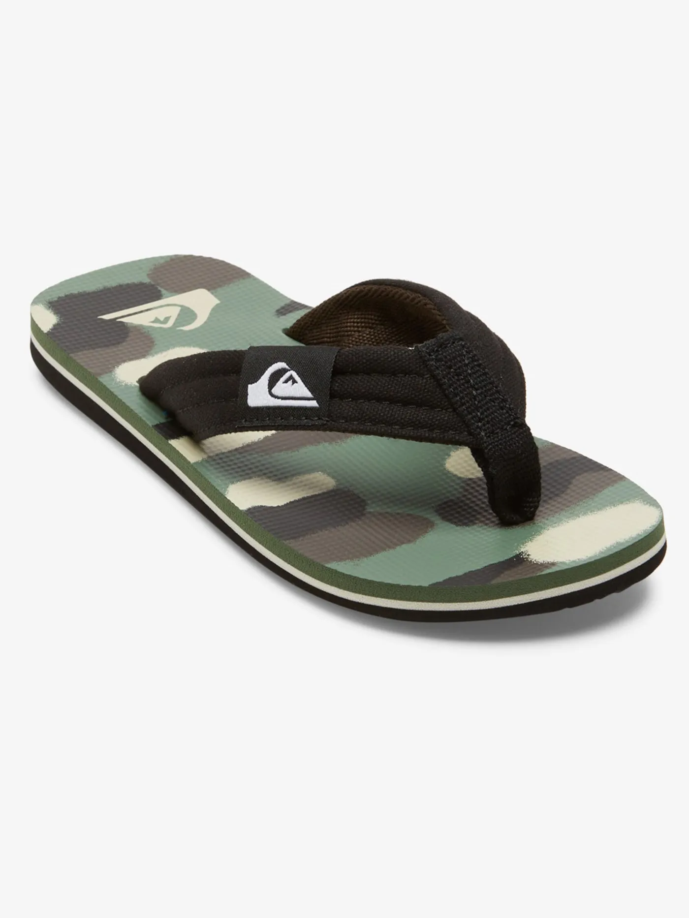 Molokai Layback II Black/Brown/Green Sandals (Kids)