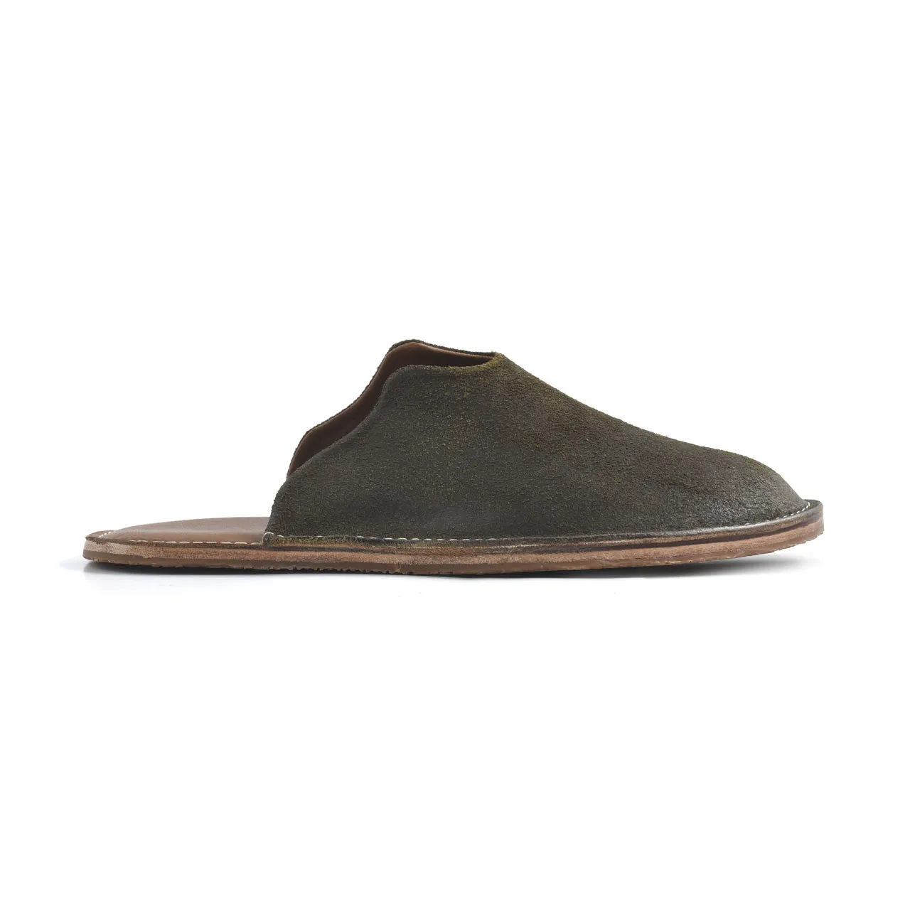 Mr. Grumpy Leather Slippers