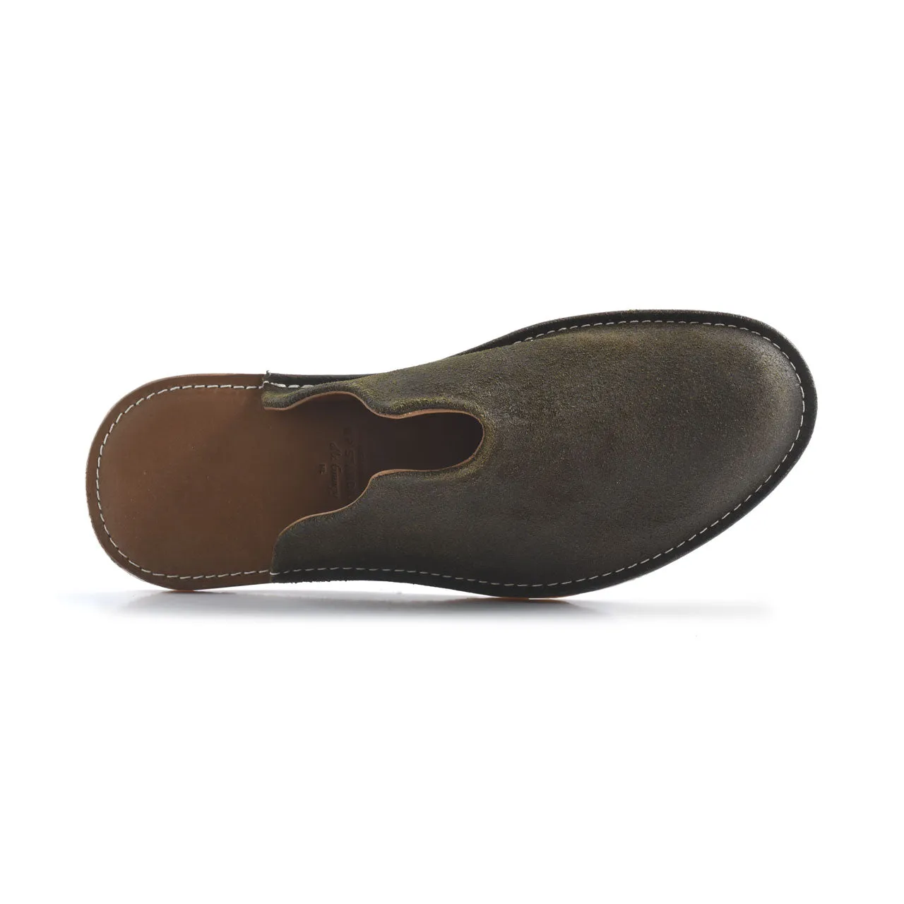 Mr. Grumpy Leather Slippers