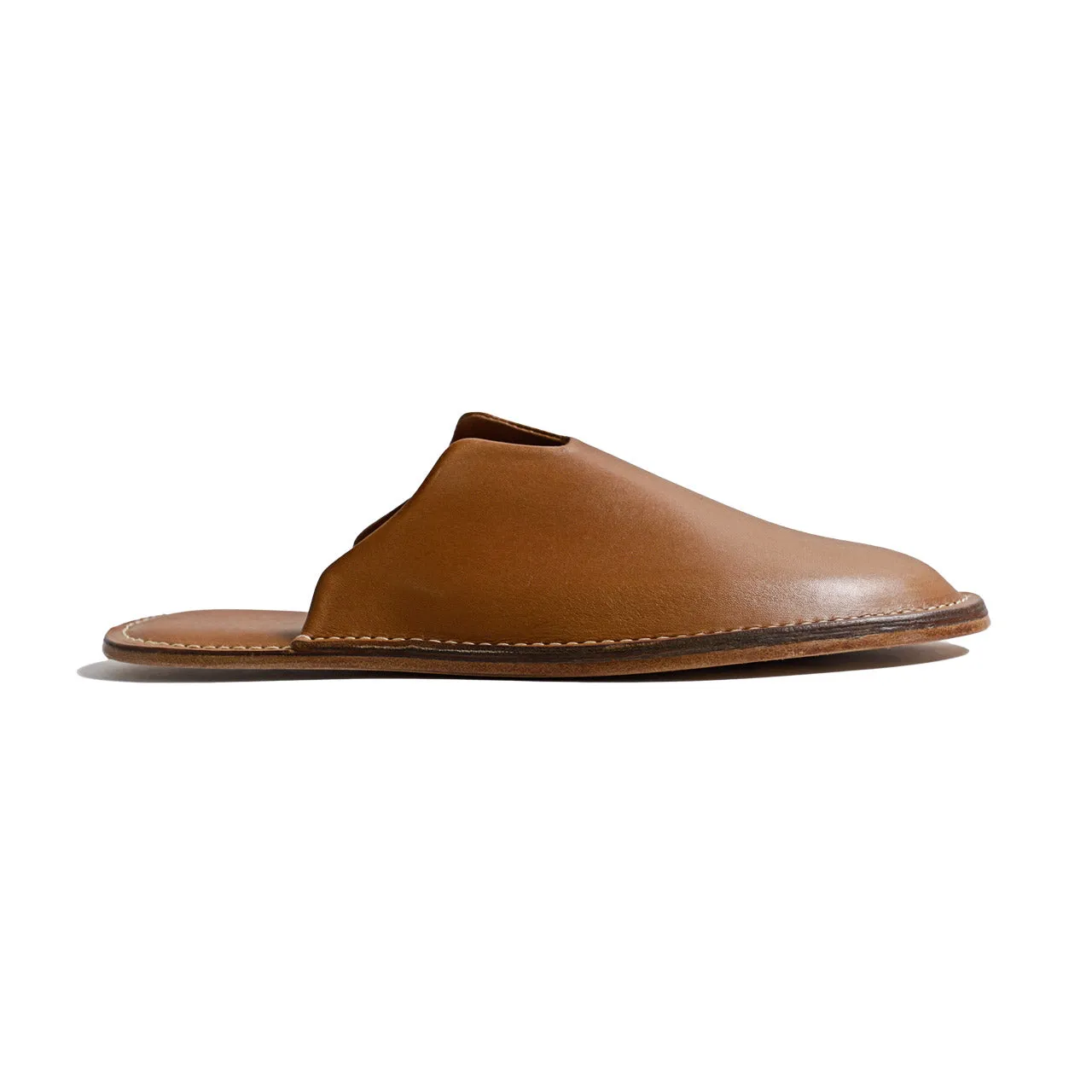 Mr. Grumpy Leather Slippers
