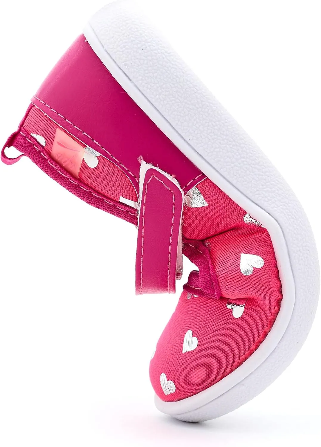 Muffing Girls' Mary Jane Shoes - Anti-Slip PVC Sole, Soft Comfort Insole, Easy Adjustable Strap